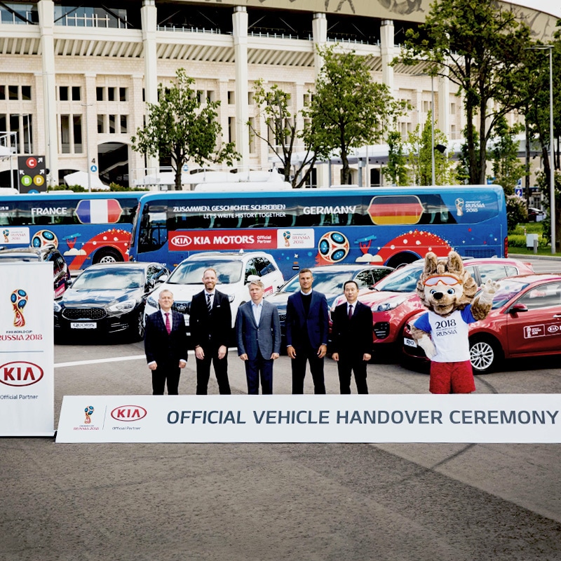 KIA gears up for 2018 FIFA World Cup Russia
