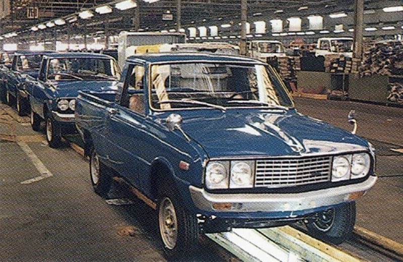 In 1973 Brisa pickup starts production