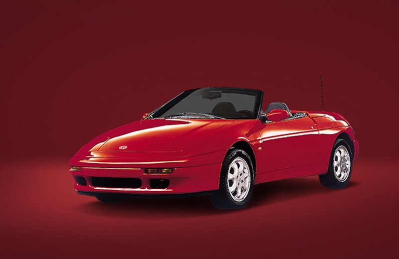In 1996 Elan, Korea's first authentic sport car, is launched